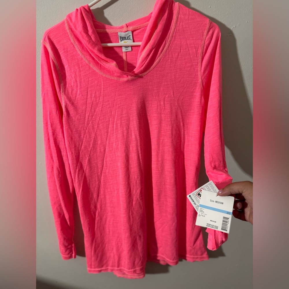 Derek Heart Vibrant Pink Hoodie